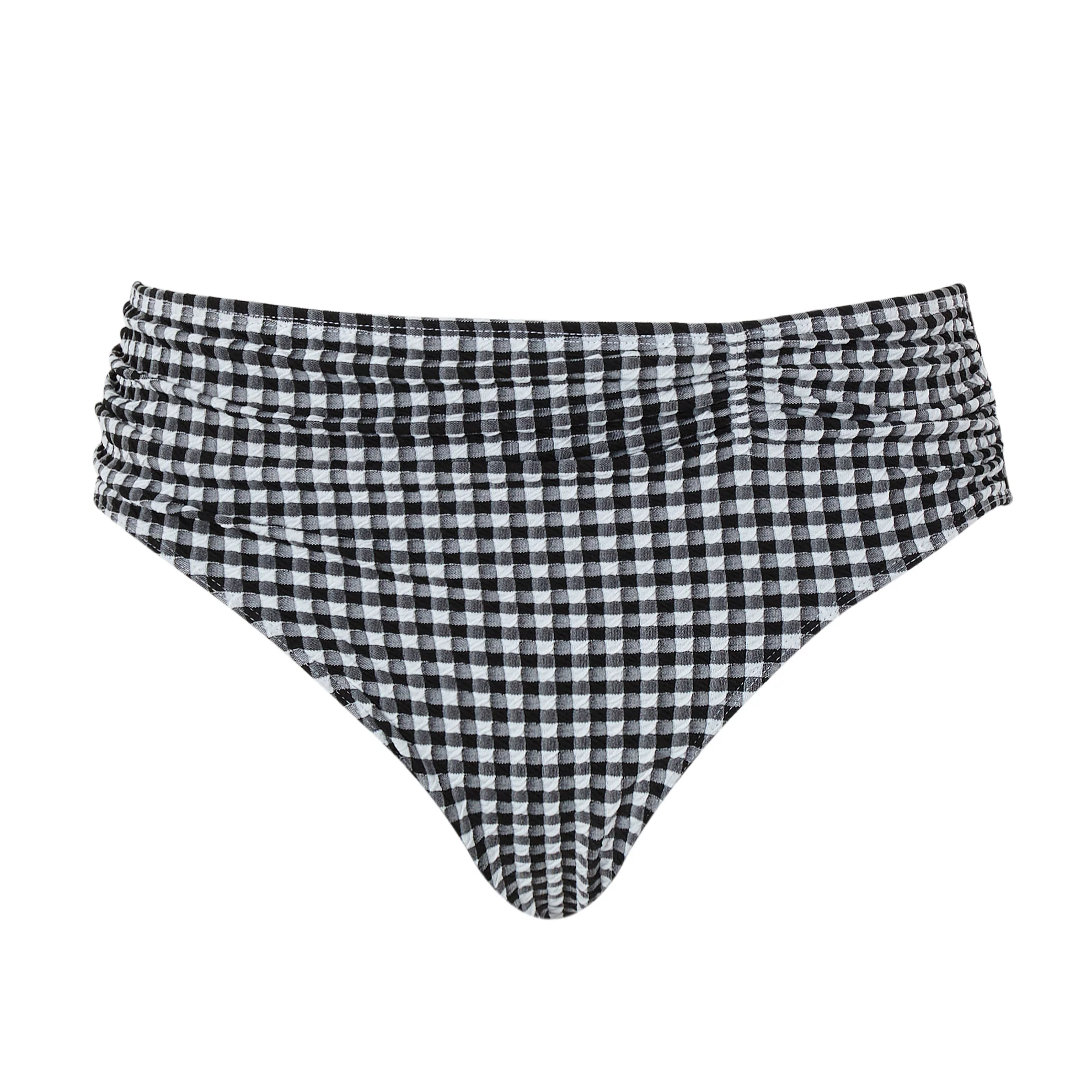 Midi swim bottom Black Gingham - Image 7
